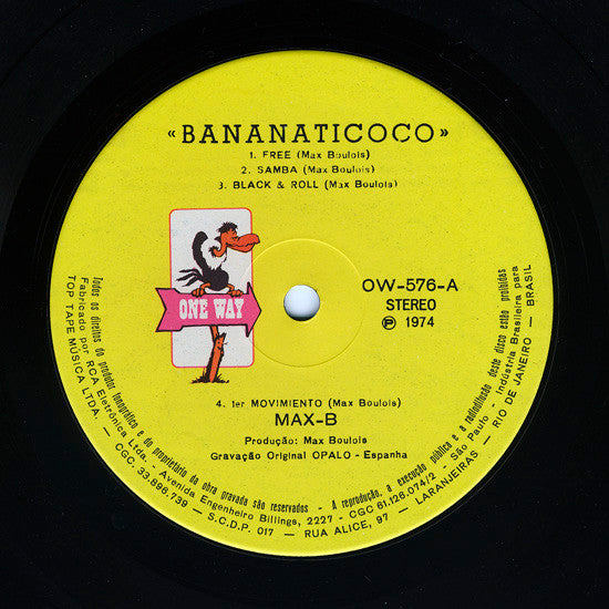 Max-B* : Bananaticoco (LP)