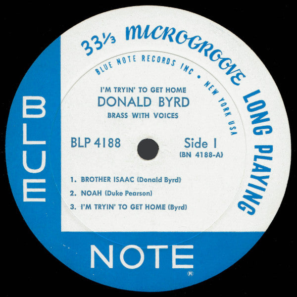 Donald Byrd : I'm Tryin' To Get Home (Brass With Voices) (LP, Album, Mono)