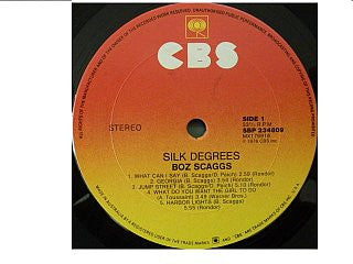 Boz Scaggs : Silk Degrees (LP, Album, RE)