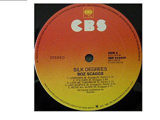 Boz Scaggs : Silk Degrees (LP, Album, RE)